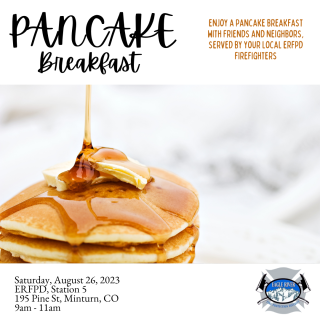 ERFPD Pancake Breakfast Flyer