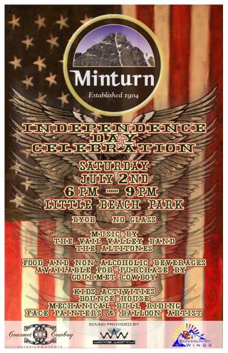 Minturn Independence Day Celebration Poster