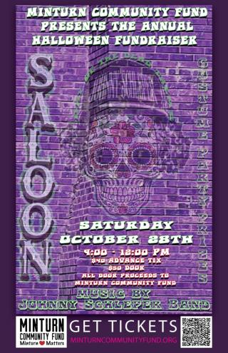 MCF Halloween Fundraiser Poster