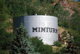 Minturn Water Tank Photo