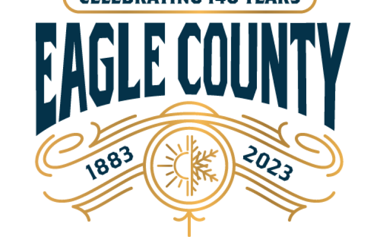 Eagle County 140th Anniversary Logo